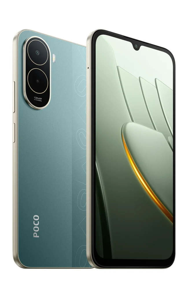 Xiaomi Poco C81 Pro front & back side