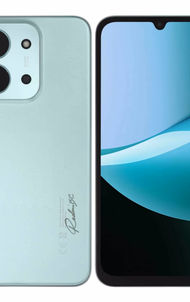 Xiaomi Redmi 17C front & Back